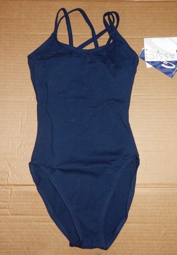 NWT Capezio Double Strap camisole leotard CC123 Navy CHILD /& adult sizes