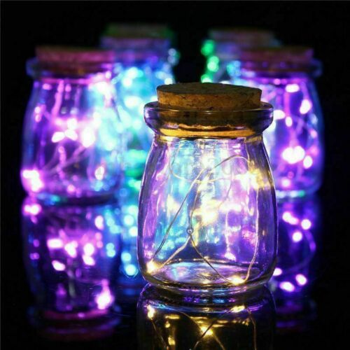 3M 30 LED Battery Micro Rice Wire Copper Fairy String Lights Party Warm White 