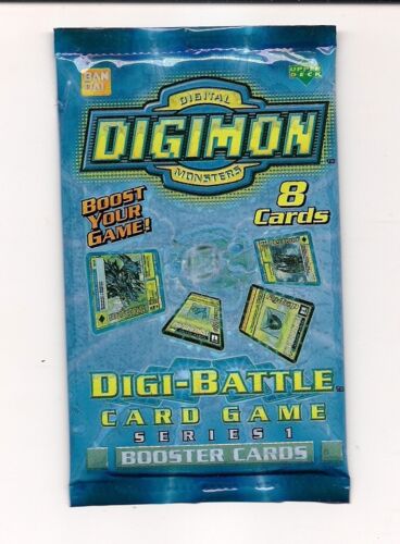 DIGIMON DIGI-BATTLE BOOSTER 2 PACKs Series 1 Edition FREE SHIP