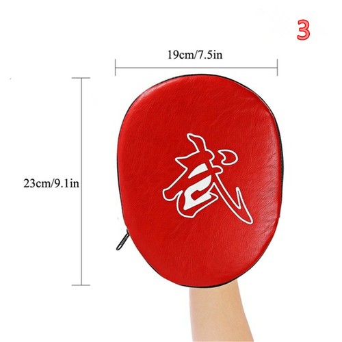 Boxing Focus Pads Jabs Mitts Punching Pad Bag Kick Fight Training Taekwondo