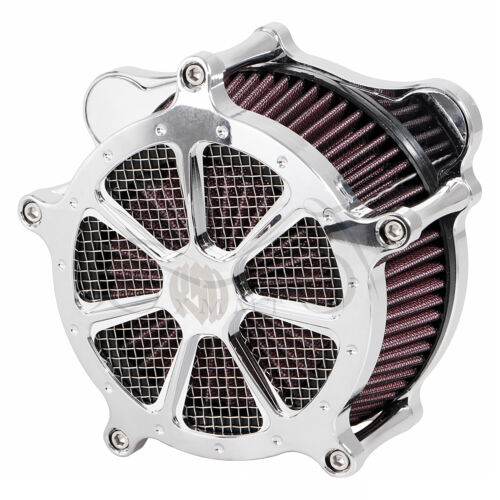Chrome Red Air Cleaner Intake Filter Kit For Harley Touring Road King Glide 17+