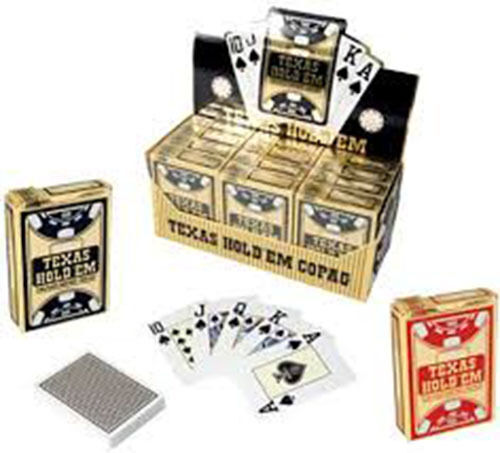 1 Mazzo Carte Copag Texas Hold/'em Gold Edition Jumbo index Poker qualità Casino