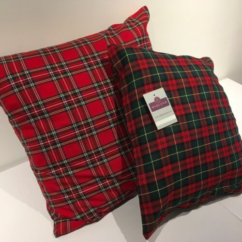 Scottish Tartan Checked Cushion Cover Mtex M190C