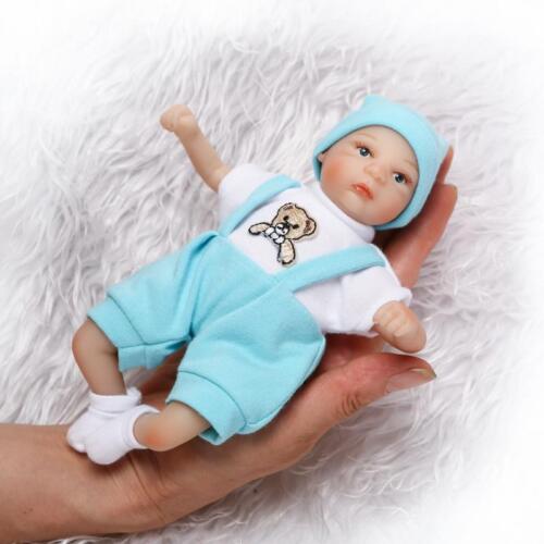 Newborn Baby lifelike doll Handmade Kids Toy Gift  8/'/' 20cm Mini Cute Doll
