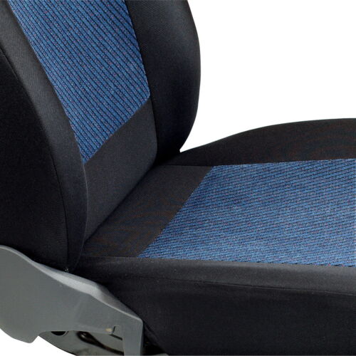 Schwarz-blaue Sitzbezüge für DACIA SANDERO Autositzbezug NUR FAHRERSITZ