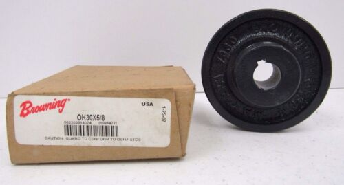 BROWNING OK30N PULLEY CAST IRON SHEAVE OK30 X 5/8
