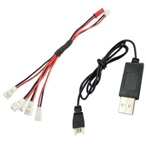 Multi Ausgangskabel /& 2.0 Stecker USB Ladekabel für RC Wltoys V911 V922 H36