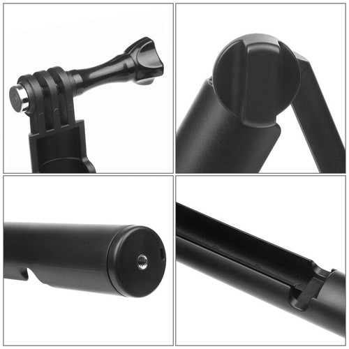 Waterproof 3-Way Grip Monopod Selfie Stick With Hand Strap For GoPro Hero 7 6 5