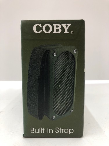 Coby Portable Bluetooth Wireless Speaker IPX4 Water Resistant New Sealed