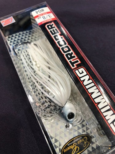 Tungsten 3//8oz Rubber Jig Head Weedless Evergreen Swimming Trooper TG