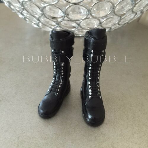 KUMIK 1//6 Black Long Boots FS-21 For Black Widow Catwoman SHIP FROM USA