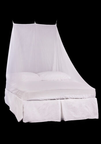 Pyramide premium wedge double blanc moustiquaire pour lit camping auberges