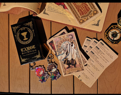FGO Fate Grand Order Tarot Card Paper Cosplay Prop Anime Access Handmade 1 Set 