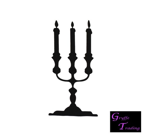 Chandelier Métal Découpe Candélabre fabrication carte artisanat scrapbooking