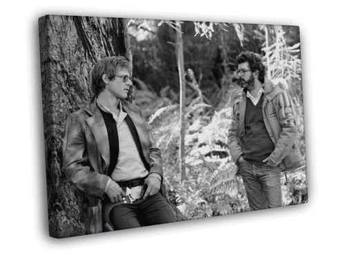 Star Wars The Return of the Jedi Behind the Scenes CANVAS PRINT Leinwand