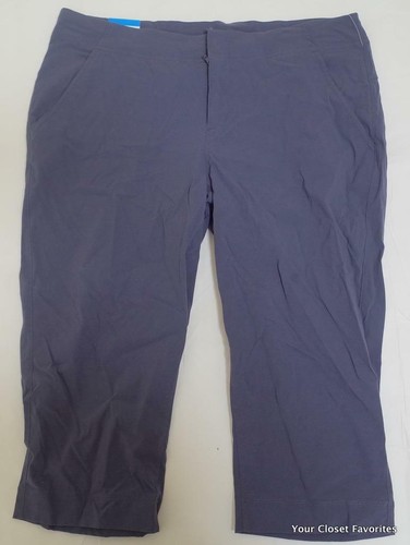 Columbia Climber Canyon Capri Pants Omni Shield Women’s Size 4-10-12-16-18 Blue