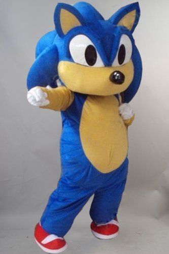 2020 Sonic the Hedgehog Mascot Costume Video Suits Dress Adult Outfits Cosplay