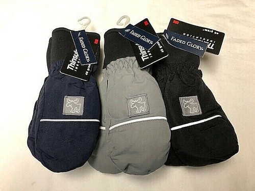 Thinsulate 40 gm Warm Winter Mittens You Pick Faded Glory Toddler Mittens