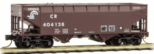 MINT MICRO TRAINS 055 00 530 CONRAIL 33FT 2 BAY HOPPER # 404138