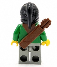 Lego Dark Forest Forestman Minifigure Castle 6079 Vtg 1996