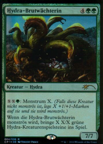 Hydra-Brutwächterin FOIL Hydra BroodmasterEXClash Pack PromoGERMTG