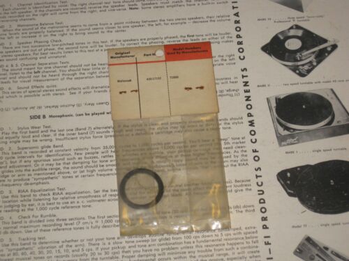 belts NOS//NIB rollers Tape recorder parts: wheels