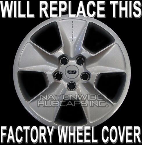 4 CHROME 2011-2015 Ford Explorer 17/" Wheel Covers Rim Hub Caps 5 Spoke Full Hubs