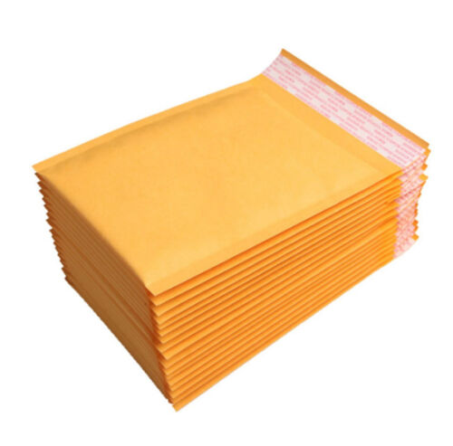 Lots 10/20/50/100X Kraft Paper Padded Bubble Envelopes Mailers Shipping Case 