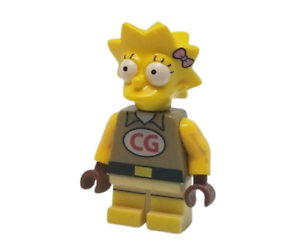 Treehouse Of Horrors Minifigure Details about  / **NEW** Custom Printed Simpsons CLOBBER LISA