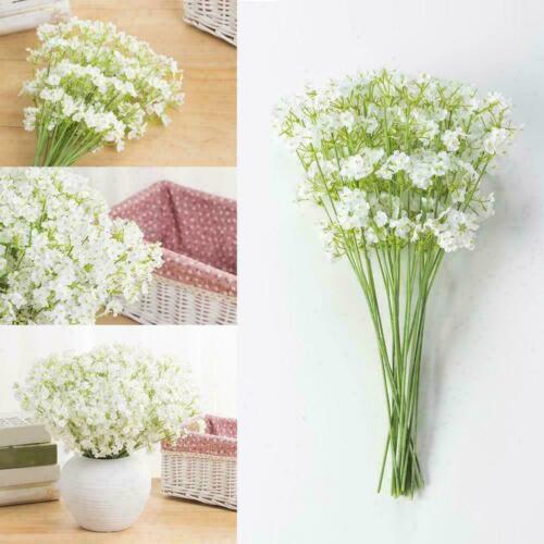 Artificial Baby's Breath Gypsophila Silk Flowers Bouquet M0T5 Wedding Party Y1S1 