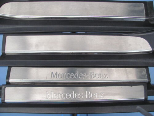 MERCEDES-BENZ W220 S430 S500 SET OF 4 STEP MOLDINGS 1999 00 01 02 03 04 05 2006 