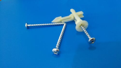 Zip-Toggle Nylon Anchor Bolt with Screw x 8