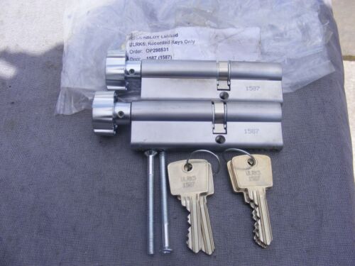 ASSA ABLOY Pair of Suited Thumbturn Lock Barrels Ideal for French doors ETC 
