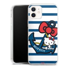 DeinDesign Handyhülle Slim transparent für Apple iPhone 12 Hello Kitty Anker