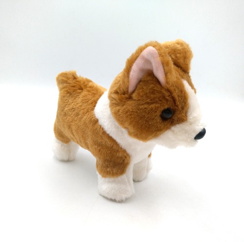 Fit For American Girl Posable 2014 RETIRED Brown /& White BKB79 Corgi Dog Plush