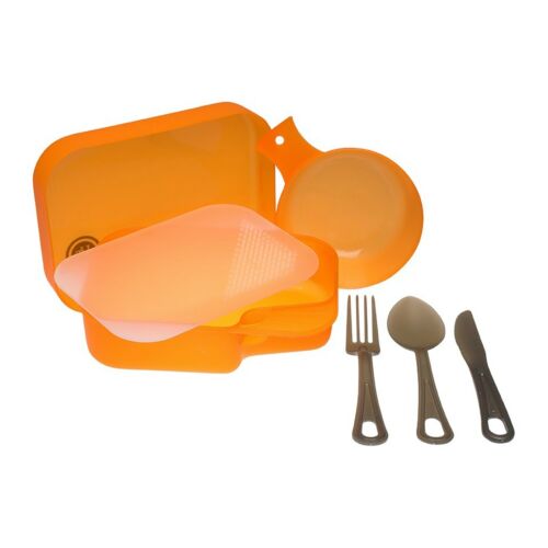 Système universel Tubeless packware Orange All-in-One Compact//Self-contained Outdoor Robuste Mess Kit