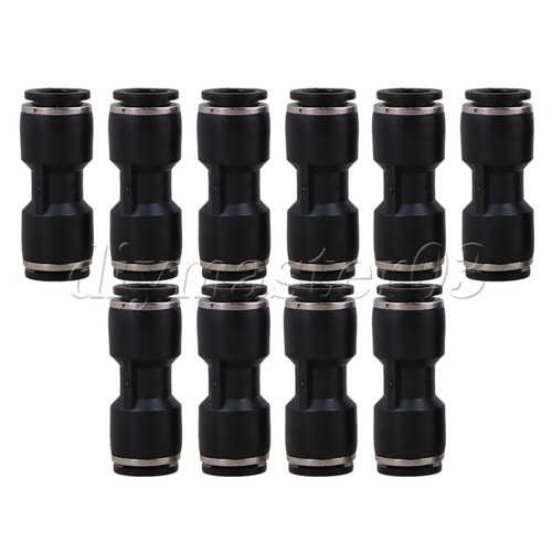 10mm Pneumatik Luft Gerade Einrastend Schnellanschlüsse 1.0MPa 10pcs