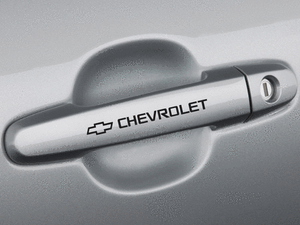 Chevrolet logo Camaro Tahoe Monte Carlo Impala Door Handle Decal sticker emblem