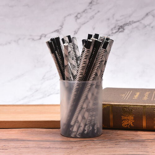12pcs Musical Note Pencil Pencil Music Stationery Piano School ^m^ 