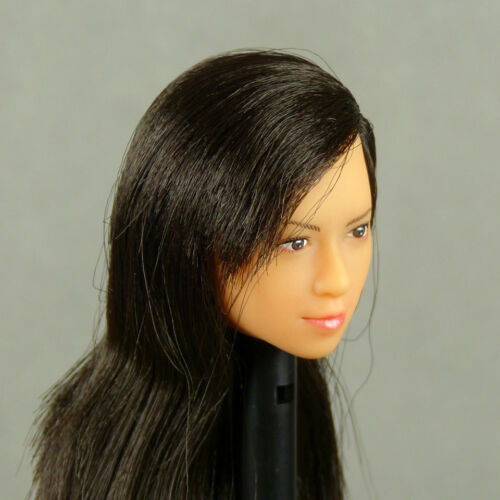 Échelle 1/6 Lady's Mission CY GIRL Asian Female Black Hair headsculpt Cool Girl 