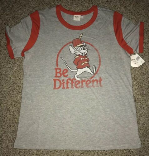 Disney Parks Dumbo Timothy Mouse BE DIFFERENT T-Shirt  by Junk Food M OR L