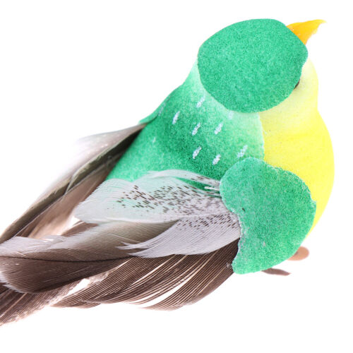 1X Fake Bird Simulation Artificial Feather Dove Feather Decor Venue Ornament ^.