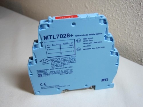 NEW MEASUREMENT TECHNOLOGY MTL7028 SHUNT-DIODE SAFETY BARRIER MTL 7028