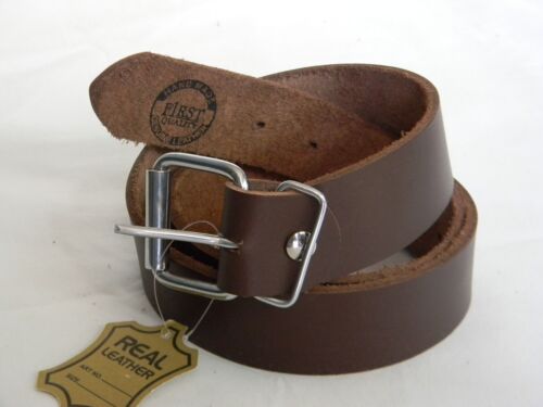 1 1//2/" with FREE SHIPPING MENS HEAVY DUTY 100 /% GENIUNE LEATHER HANDMADE BELTS