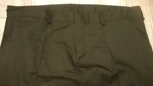 Inteligente Pliegue cosido. de alta resistencia resistente Nuevo Pantalones Mens negro de trabajo