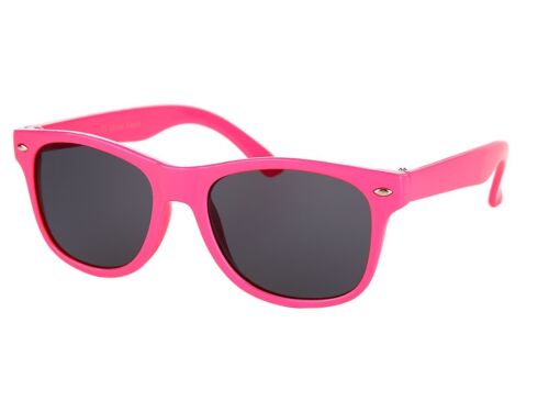Farbige Retro Kinder-Brillen Sonnenbrille Viper Nerd-Brille Hornbrille Atzen 