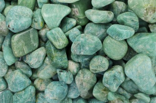 Wire Wrapping 1//2 Pound Tumbled Amazonite /'AA/' Grade Crystal Healing Reiki