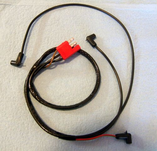 C39) 1967 Cougar 390 Dash to Engine Guage feed W HD Black oil/water sender wires