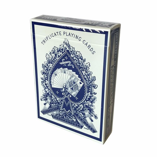 Triplicate Dragon Restoration Blue Playing Cards Poker Size Deck USPCC Limited