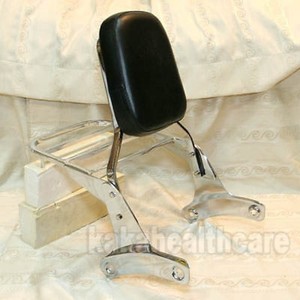 Passenger Backrest Sissy Bar Set for 1997- 2003 Honda ...